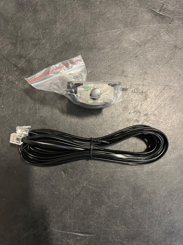 Photo 1 of Universal Bass Control Knob, 3.5m/11.48ft Bass Volume Knob with Extension Cable for Car Amplifier