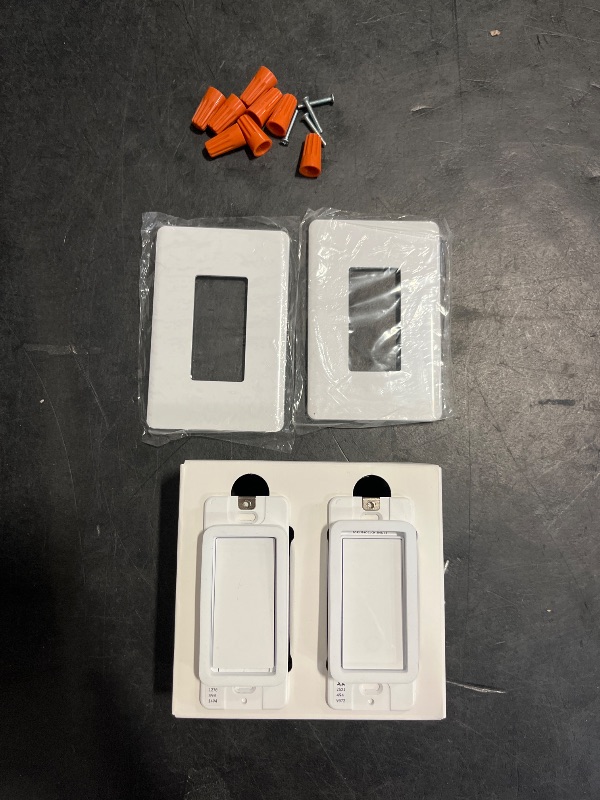 Photo 1 of TP-Link Tapo Matter Smart Light Switch: Voice Control w/Siri, Alexa & Google Home | UL Certified | Timer & Schedule | Easy Guided Install | Neutral Wire Required | Single Pole | Tapo S505(2-Pack)