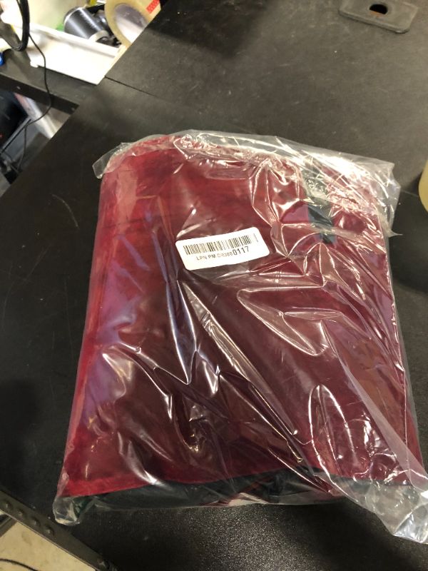 Photo 1 of Apornipal Men's Short Velvet Smoking Jacket Double Breasted Smoking Robe Wedding Party Blazer Coat (Burgundy,38R)