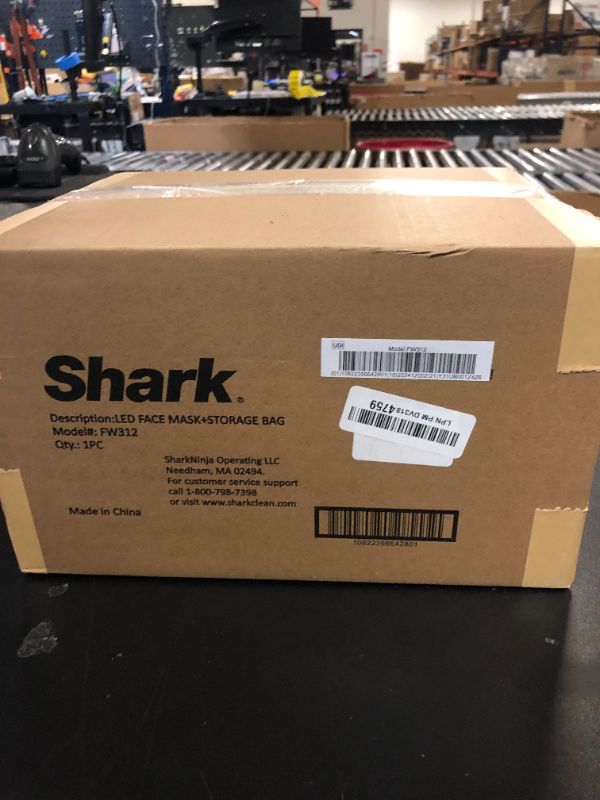 Photo 1 of Shark CryoGlow LED Face Mask (FSA/HSA Eligible*) with Under-Eye Cooling, Anti-Ageing & Blemish Repair, Red & Blue LED, Infrared Light Therapy, USB-C, Remote Control, Storage Bag, Blue Frost, FW312