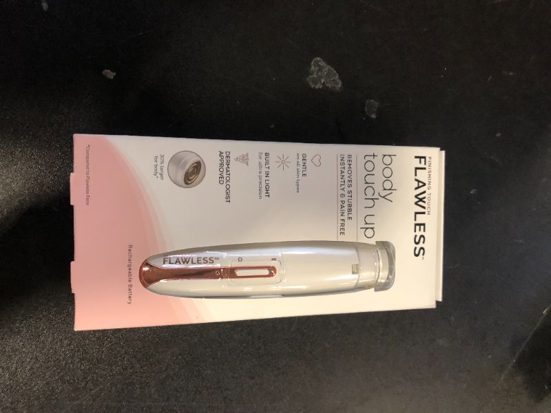 Photo 1 of Finishing Touch Flawless Body Touch Up, Electric Razor for Women, Closest Shave for Stubble, Body Hair Removal