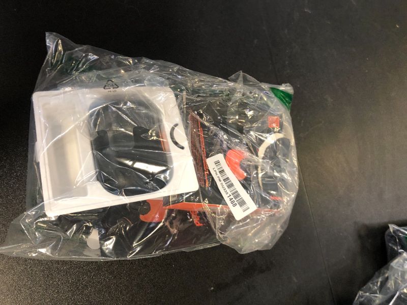 Photo 1 of Skullcandy Push Active In-Ear Wireless Earbuds, 43 Hr Battery, Skull-iQ, Alexa Enabled, Microphone, Works with iPhone Android and Bluetooth Devices - True Black/Orange