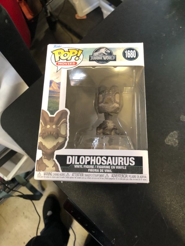 Photo 1 of Funko Pop Movies: Jurassic Park? Fossil - Dilophosaurus - Collectable Vinyl Figure - Gift Idea - Official Merchandise - Toys for Kids & Adults - Action/Adventure Fans - Model Figure for Collectors
