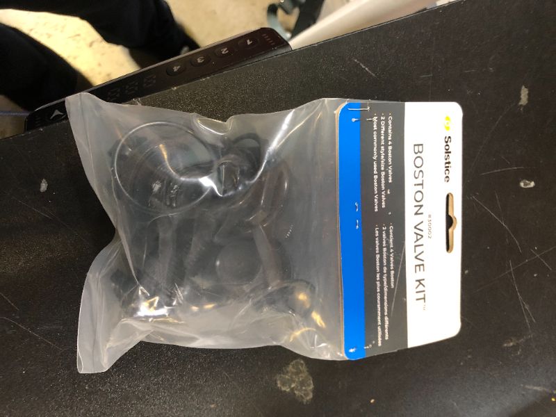 Photo 1 of Solstice by Swimline Replacement Boston Valve, Black, 4-Pack (30002)