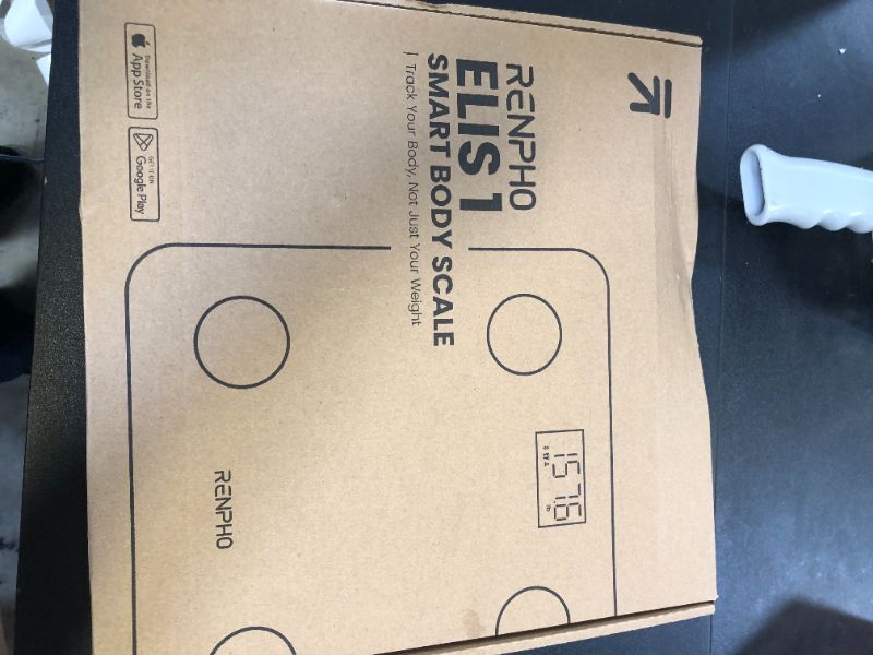 Photo 1 of RENPHO Smart Scale for Body Weight, FSA HSA Eligible, Digital Bathroom Scale BMI Weighing Bluetooth Body Fat Scale, Body Composition Monitor Health Analyzer with Smartphone App, 400 lbs - Elis 1