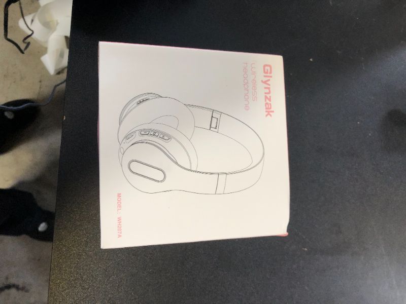Photo 1 of Glynzak Wireless Bluetooth Headphones Over Ear 65H Playtime HiFi Stereo Headset with Microphone and 6EQ Modes Foldable Bluetooth V5.3 Headphones for Travel Smartphone Computer Laptop Rose Gold