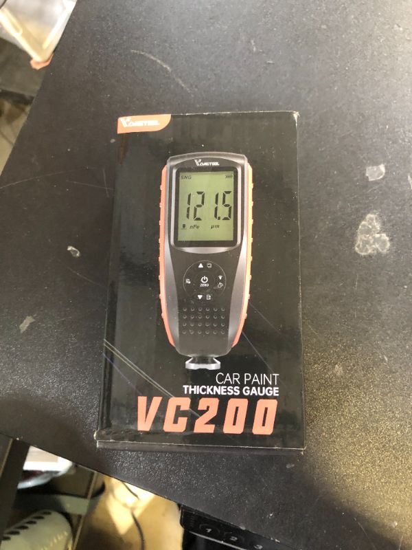 Photo 1 of VDIAGTOOL VC200 Car Paint Thickness Gauge, 0.01 Mil Resolution, Fe/NFe Probe, Digital Coating Thickness Meter Tester for Used Car Buyer, 180° Rotating Display, Auto Power Off, USB Rechargeable
