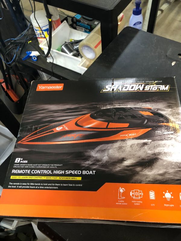 Photo 1 of Yamaester RC Boat for Kids Remote Control Boats 2 Pack Toys Waterproof with Rechargable Battery Boat for Pools Lakes Gifts Boys Girls Adults