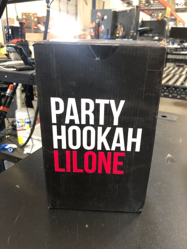 Photo 1 of Pink Hookah Set 2 Hose Hookah – LilOne 12” Pink Hookah Kit - Shisha Hookah Set with Prepunched Foil, Hooka Bowl, Disposable Tips, Mouthpiece, Tongs, Portable Hooka Pipe - Mini Sisha Machines