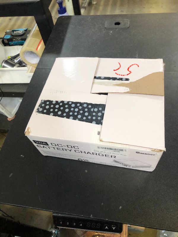 Photo 1 of Renogy 12V 20A DC to DC On-Board Battery Charger for Flooded, Gel, AGM, and Lithium, Using Multi-Stage Charging in RVs, Commercial Vehicles, Boats, Yachts, 20A