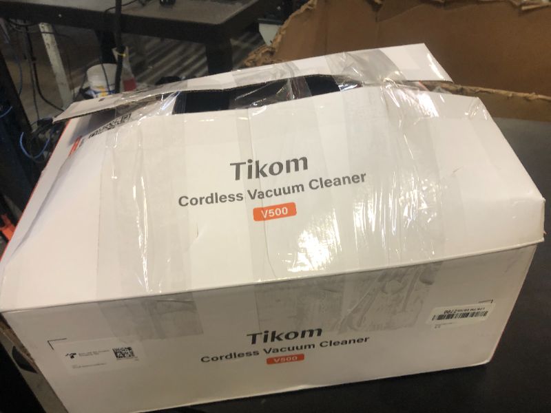 Photo 1 of Tikom V500 Cordless Vacuum Cleaner for Home, 40000Pa/450W Stick Vacuum with LED Touch Screen, Charging Wall Dock, Anti-Tangle, Lightweight Handheld Vacuum for Pet Hair, Hard Floor, Carpet