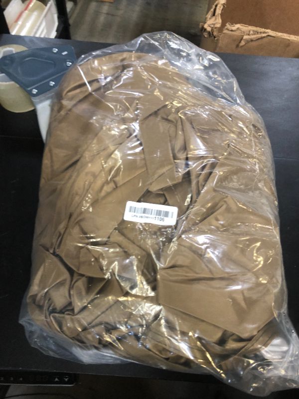 Photo 1 of Canopy Replacement Top Outdoor for 10x10 Pop up Tent only Silver Coated Cover with Ropes, Khaki