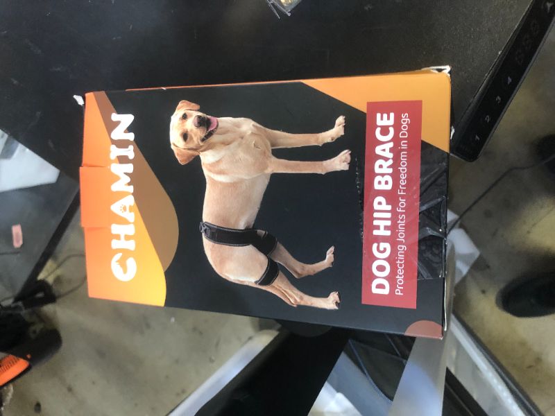 Photo 1 of CHAMIN Dog Hip Orthotics Brace, Dog Hip Dysplasia Brace Harness, Support for Hip Dysplasia, Luxating Patella, Relieve Hip Pain, Prevent Hip Joint Diseases and Assisted orthopedics, et(Small)
