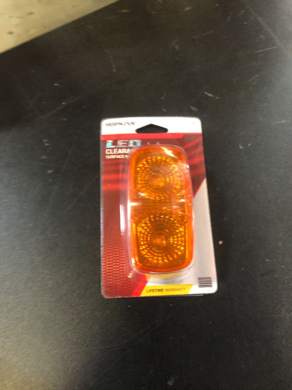 Photo 1 of Blazer International CW1544A 4" LED Oblong Clearance/Marker Light, Amber
