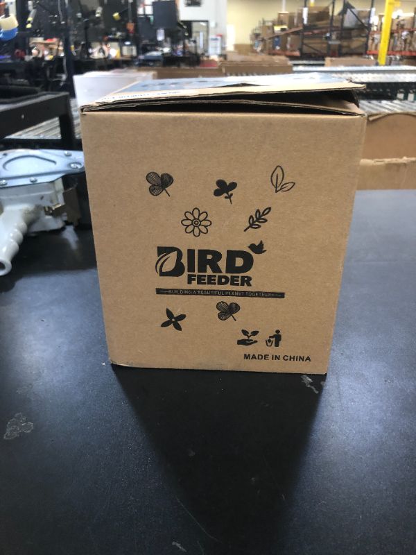 Photo 1 of Youvip Metal Roof Bird Feeder - Chew Proof for Outdoor Hanging Wild Bird Seeds. Bronze