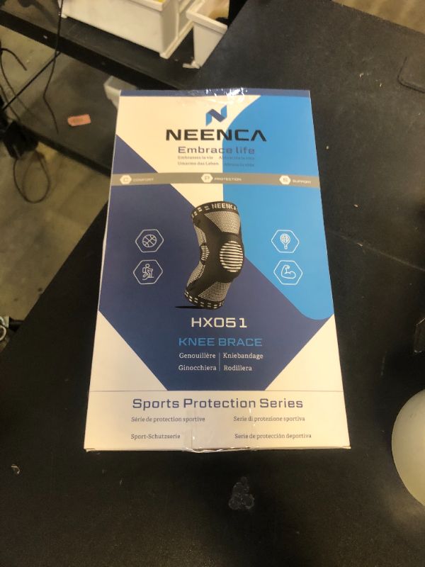 Photo 1 of NEENCA Professional Knee Brace for Pain Relief, Medical Knee Support with Patella Pad & Side Stabilizers, Compression Knee Sleeve for Meniscus Tear, ACL, Joint Pain, Runner, Workout - FSA/HSA Eligible