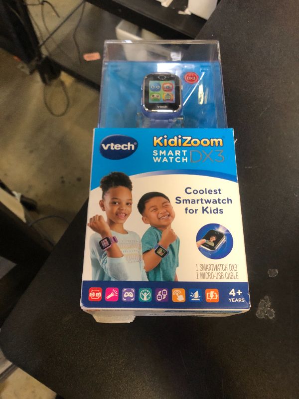 Photo 1 of VTech KidiZoom Smartwatch DX3, Blue