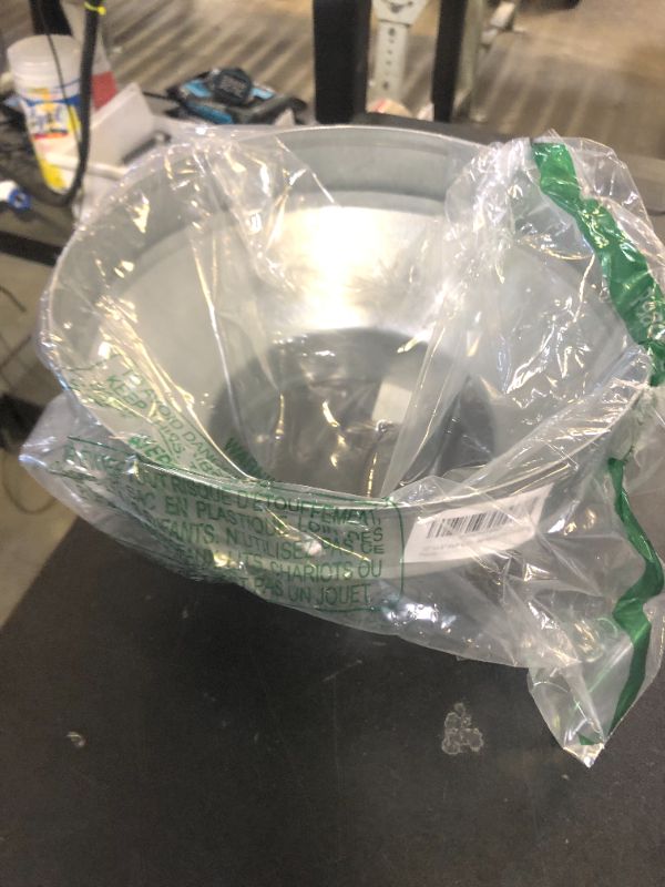 Photo 1 of 10" to 6" Inch Galvanized Steel Round Duct Reducer - Pipe Fitting Increaser Reducer - Drain, Waste and Vent Conduit Transition Adapter - Metal Tube Reducing Coupling