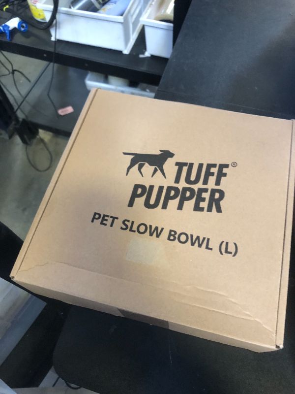 Photo 1 of Tuff Pupper Slow Feeder Insert Bowl | Puzzle Maze Slows Down Eating | Elevated Feeder Tray Bowls | Standalone Dog Bowl | Pet Bowls Insert | Easy Clean Dishwasher Safe (4 Cups - Fits 8.9-9.3 Inch Hole)