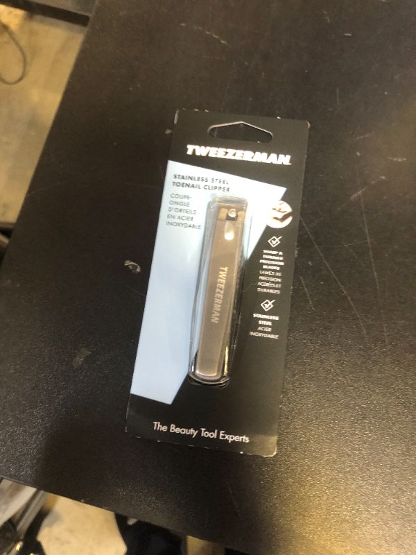 Photo 1 of Tweezerman Toenail Clipper for Women and Men Stainless Steel