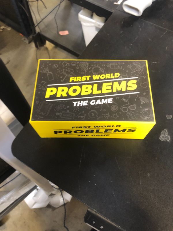 Photo 1 of Gift Republic First World Problems Card Game, Multi