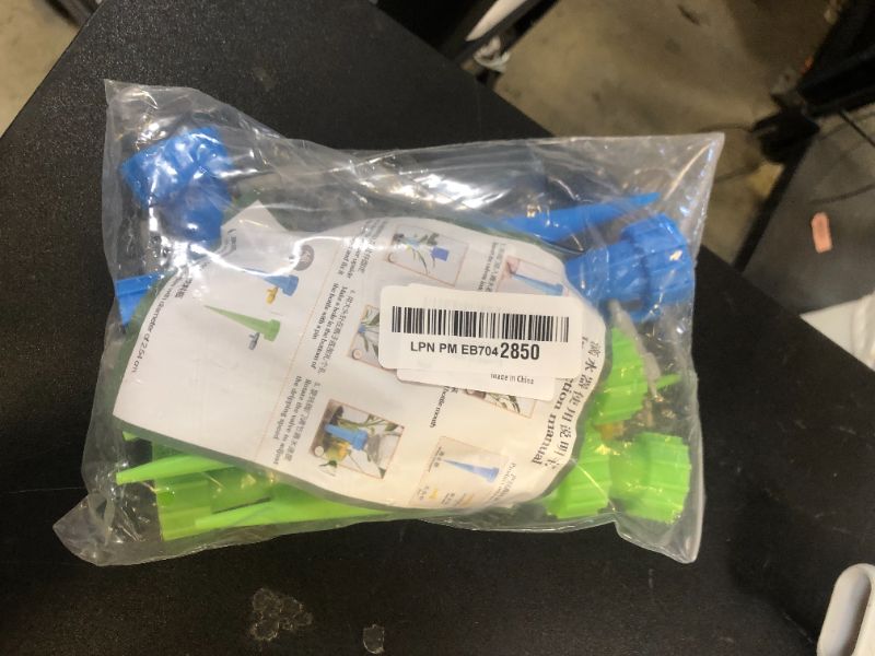 Photo 1 of 16PCS Plant Self Watering Insert Spikes Device, Automatic Water Control System with Slow Release Valve, Adjustable Water Volume Drip Irrigation Control System for Plants, Enjoy Your Vacation