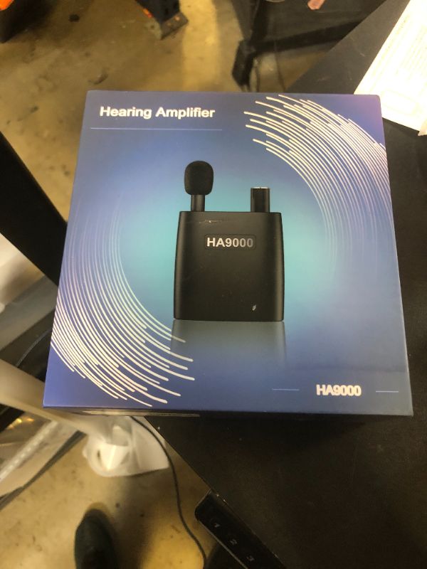 Photo 1 of Personal Sound Amplifier PSAP the Latest Gen Model HA9000, Rechargeable Hearing Aid Device Hearing Amplifier with Headphones, Detachable Microphone, Type-C Charging for Seniors, Adults, Elderly