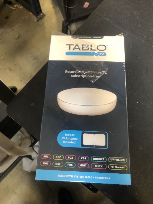 Photo 1 of Tablo 4th Gen 2-Tuner Over-The-Air (OTA) DVR - Watch, Pause & Record Live TV, News, Sports & Movies Throughout Your Home Over Wi-Fi - Pairs w/Any TV Antenna - 50+ Hrs Recording - No Subscriptions