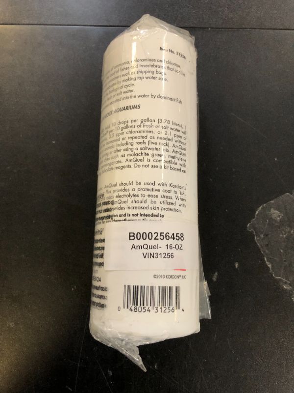 Photo 1 of Kordon AmQuel Ammonia Remover Aquarium Water Conditioner