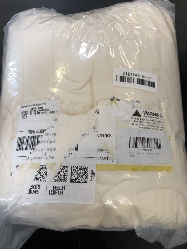 Photo 1 of Natural Cotton Quilt Batting 108"x90" for Quilting Patchwork Quilts Queen Size
