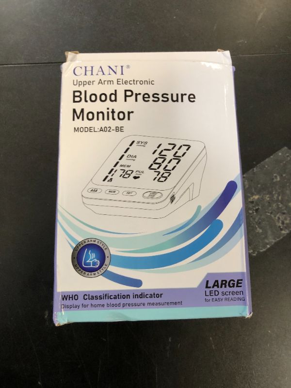 Photo 1 of Blood Pressure Monitor, Extra Large 2 Cuffs Accurate Upper Arm Blood Pressure Machine for Home Use, 9-17''&13-21''Adjustable Blood Pressure Cuff, 6 inch Backlit Large Screen /3 User Mode
