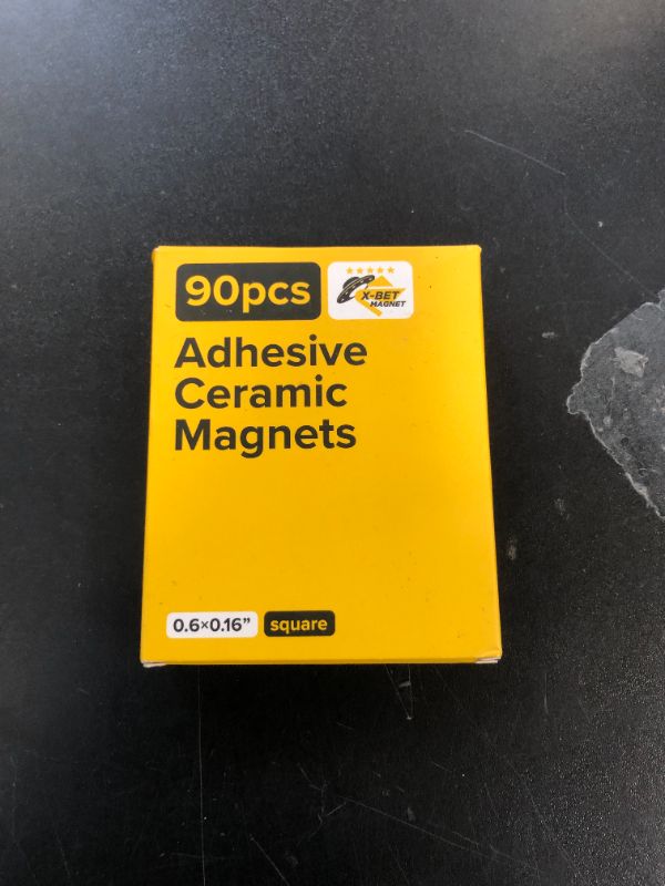 Photo 1 of Adhesive Magnets 90 Pack Round and Squares with Adhesive Backing high-Strength and Non-Adhesive, Versatile Magnets Perfect for Home, and Office