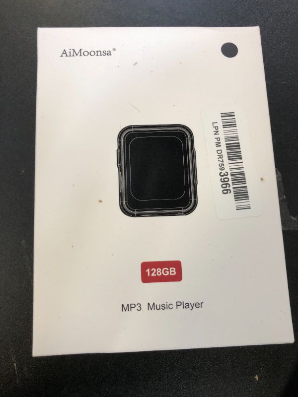 Photo 1 of 128GB MP3 Player with Bluetooth 5.3, Portable Digital Lossless Music Player with Built-in Speaker, 2.0 in Full Touch Screen, HiFi Sound, FM Radio, Voice Recorder, Earphones Included