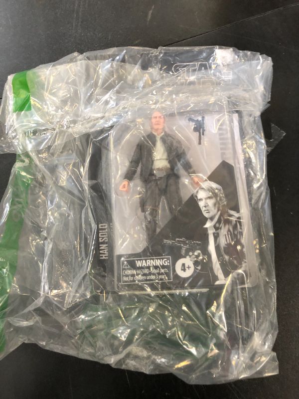Photo 1 of STAR WARS The Black Series Archive Han Solo Toy 6-Inch-Scale The Force Awakens Collectible Action Figure, Toys for Kids 4 and Up