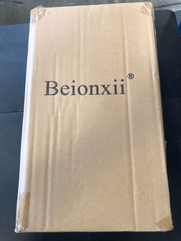 Photo 1 of Beionxii Dusk to Dawn Outdoor Wall Sconces, Modern Exterior Porch Light Wall Mount Lantern, Black Cast Aluminum w/Clear Cylinder Glass - A291W-1PK