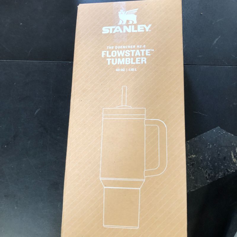 Photo 1 of Stanley Quencher H2.0 Tumbler with Handle and Straw 40 oz | Flowstate 3-Position Lid | Cup Holder Compatible for Travel | Insulated Stainless Steel Cup | BPA-Free | Rose Quartz 2.0