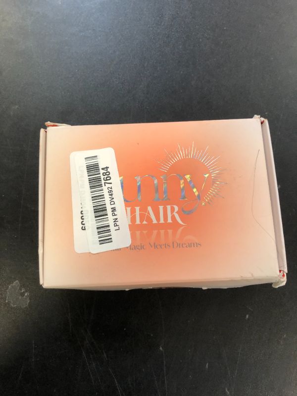 Photo 1 of Sunny Wire Hair Extensions Real Human Hair Fish Line Human Hair Extensions Invisible Wire Extensions Jet Black #1 20 Inch