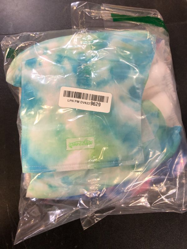 Photo 1 of wegreeco Washable Male Dog Belly Band (Stylish Pattern)- Pack of 3 - Washable Male Dog Belly Wrap, Dog Diapers Male (Tie-dye, Sky, Large)