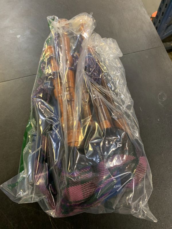 Photo 1 of Dragon Kids Small Scottish Highland Bagpipes Junior Full Playable Set Various Tartans with 2 Reeds (Pride of scotland)