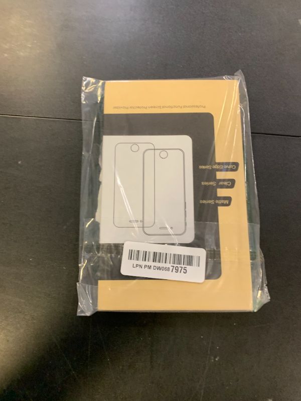 Photo 1 of Mothca Matte Glass Screen Protector for iPhone 16e / iPhone 14 / iPhone 13 / iPhone 13 Pro [6.1 Inch] Anti-Glare & Anti-Fingerprint Tempered Glass, [Easy Installation Frame] Smooth as Silk