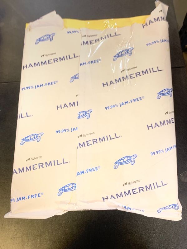 Photo 1 of Hammermill Colored Paper, 20 lb Canary Printer Paper, 8.5 x 11-1 Ream (500 Sheets) - Made in the USA, Pastel Paper, 103341R, 1 Ream | 500 Sheets, Letter (8.5x11)