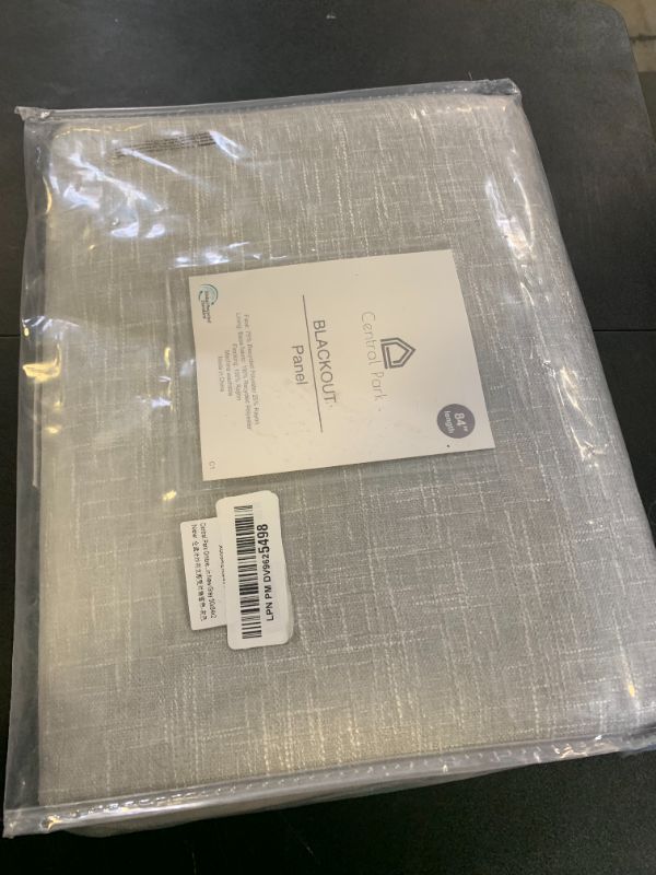 Photo 1 of Ombre Full Blackout Curtain Panels 84 Inch Long Noise Reducing Energy Efficient Window Treatment Drapes for Bedroom Linen Texture with Grommets Top Gradient Print Cream White to Gray, 50"x84"x2