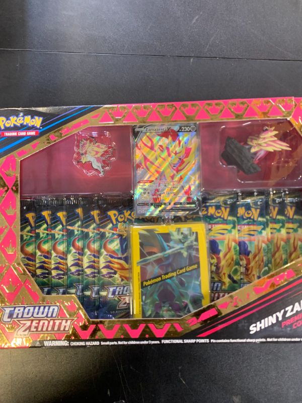 Photo 1 of Pokemon Crown Zenith Shiny Zamazenta Premium Figure Collection