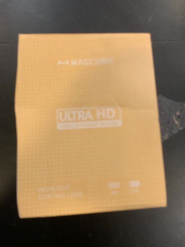 Photo 1 of Magcubic HY300PRO Mini Projector with WiFi and Bluetooth, 4K Support Smart Portable Projector Auto Keystone , Air Mouse Remote, Voice Control, 180 Degree Rotation, Home Video Proyector Android 11