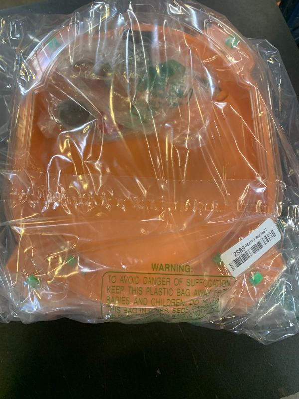 Photo 1 of BUPASAK Stadium Battle Top Set, 6 Light Ignite Spinning Tops, 1 Stadium and 2 Launchers, Birthday Gift Boys Toy for 6+ Year Old (Orange)