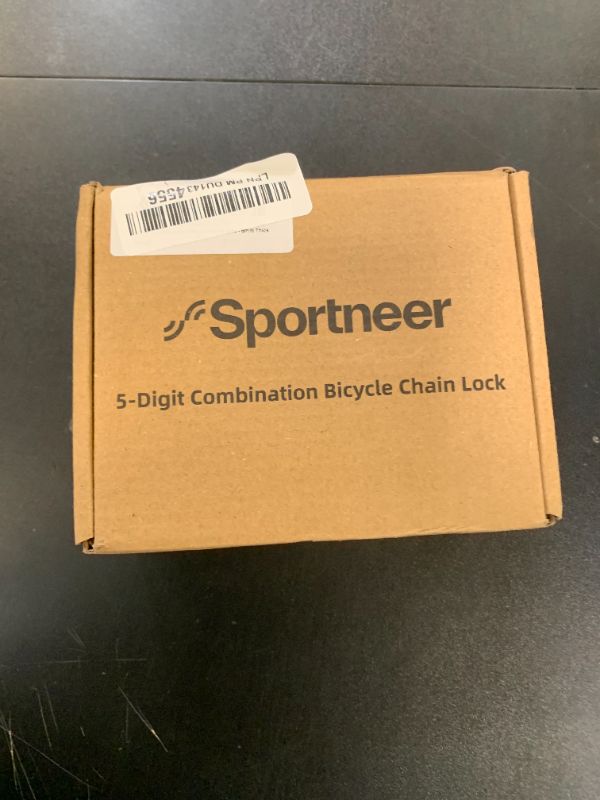 Photo 1 of Sportneer Bike Lock: 5 Digit Combination High Security Anti Theft Bike Chain Lock - 3.2/3.6/4ft Heavy Duty Resettable Keyless Bicycle Lock for Bike, Motorcycle, Scooter, Door & Gate - 6mm Thick