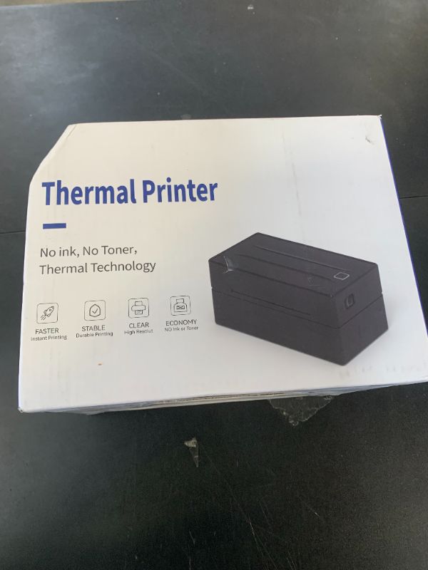 Photo 1 of Thermal Label Printer for Small Business, 4x6 Shipping Label Printer for Shipping Packages,Bluetooth thermal printer Support Windows Mac Android iPhone Used for Amazon Ebay Shopify Temu TK USPS