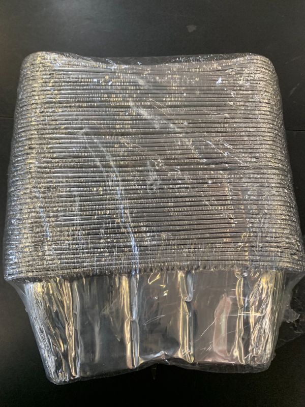 Photo 1 of ZWYSLFCY 50-Pack Blackstone Griddle Accessories Drip Pan Liners, Disposable Aluminum Foil Pan for 17" 22" 28" 36" Blackstone Griddle Drip Tray Holder Grill Rear Grease Catcher Cup Liners