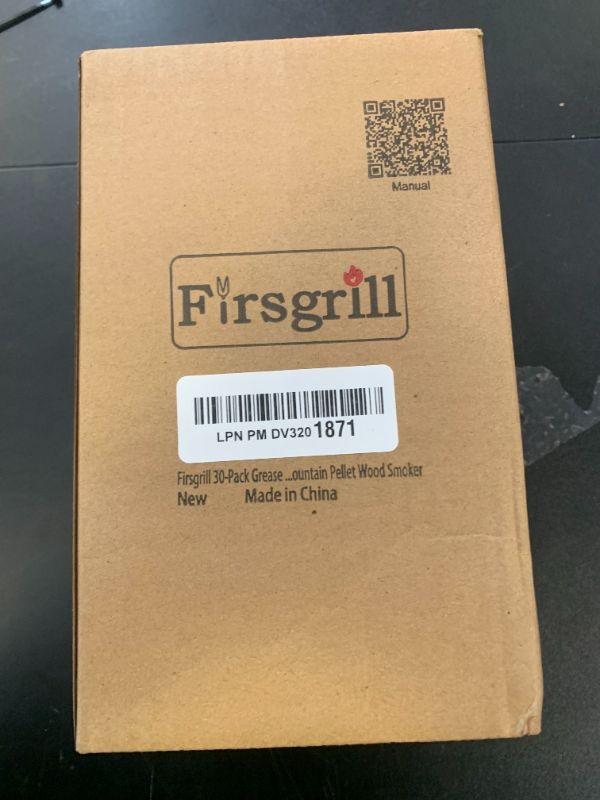 Photo 1 of Firsgrill 30-Pack Grease Bucket Liners Replacment for Mostly Z Grill, Green Mountain Pellet Wood Smoker
