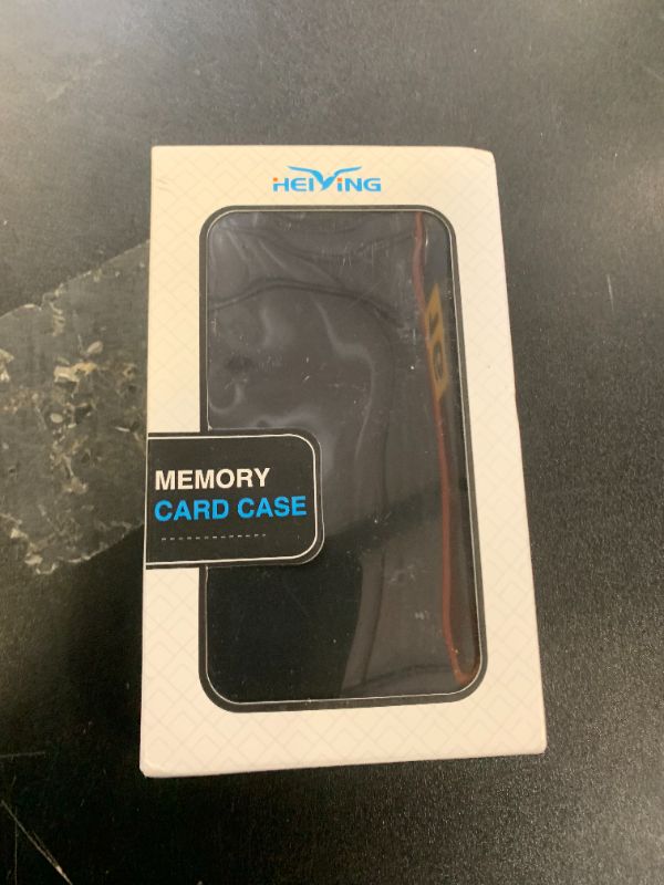 Photo 1 of HEIYING SD Card Holder for Memory SD and TF Cards, Portable SDXC SDHC Memory Card Holder Case Compatible with 40 SDXC SDHC and 40 TF Cards Slots